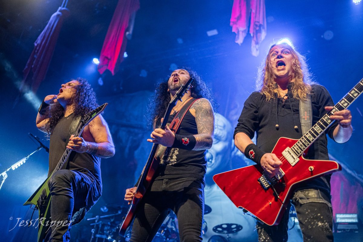 Testament & Kreator live at The Wellmont Theatre, New Jersey