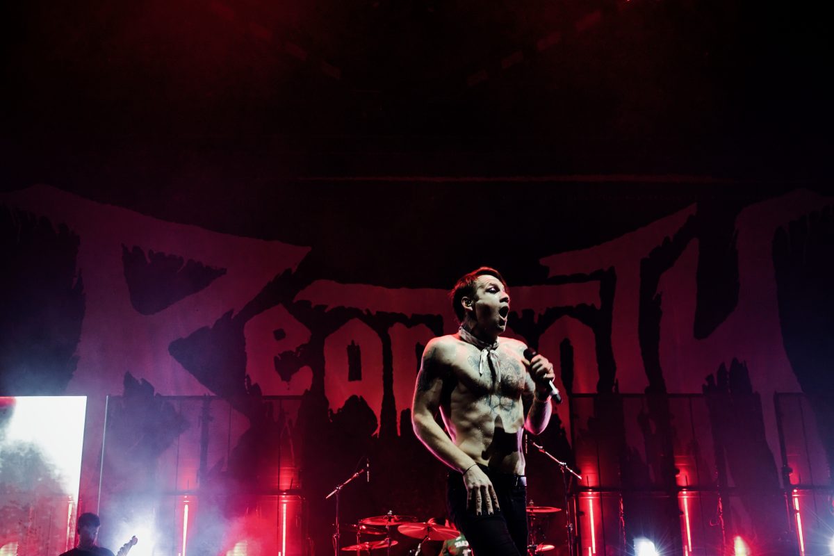 Beartooth live at American Airlines Center in Dallas, Tx