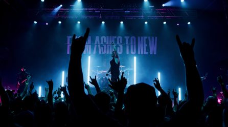 From Ashes To New and The New Disease Tour 2025 live at The House Of Blues in Dallas, Tx