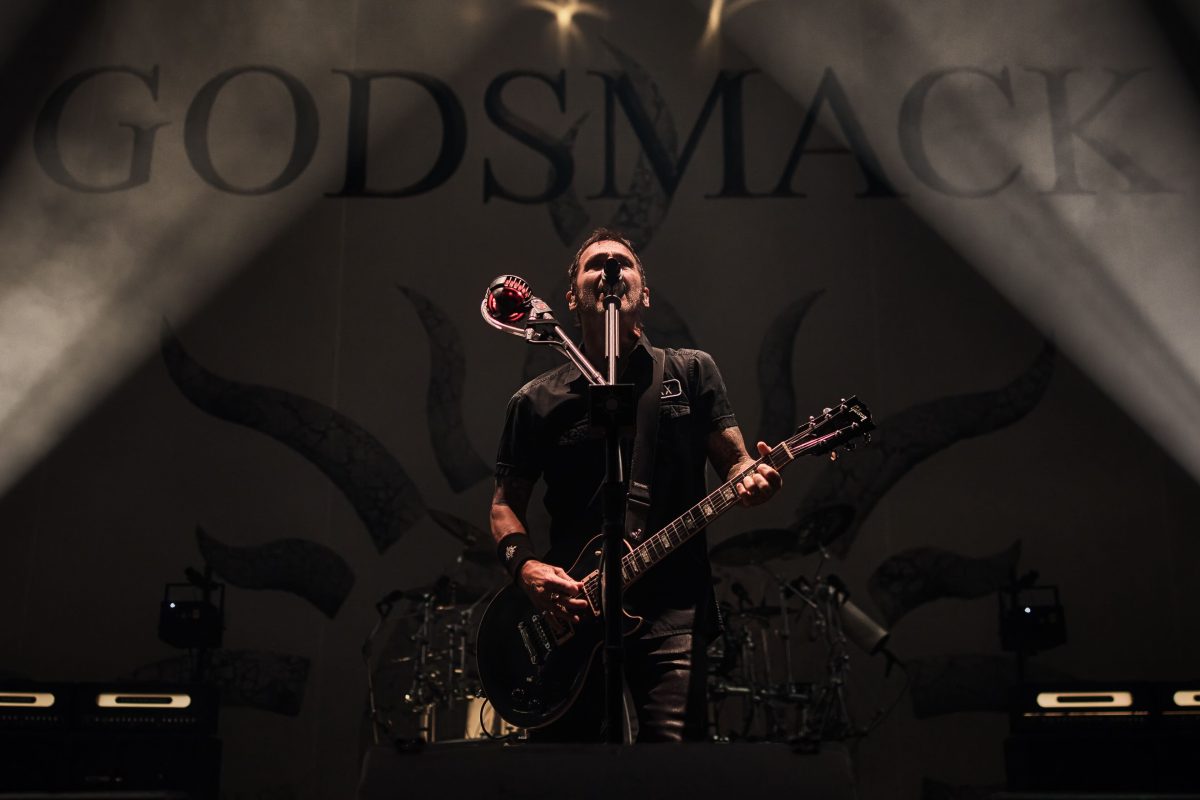 Godsmack, The Rise Of Rock World Tour live at The Pavilion at Toyota Music Factory in Irving , Tx