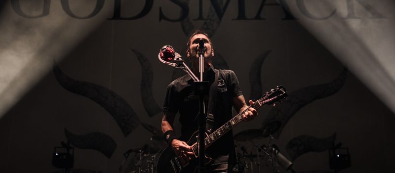 Godsmack, The Rise Of Rock World Tour live at The Pavilion at Toyota Music Factory in Irving , Tx