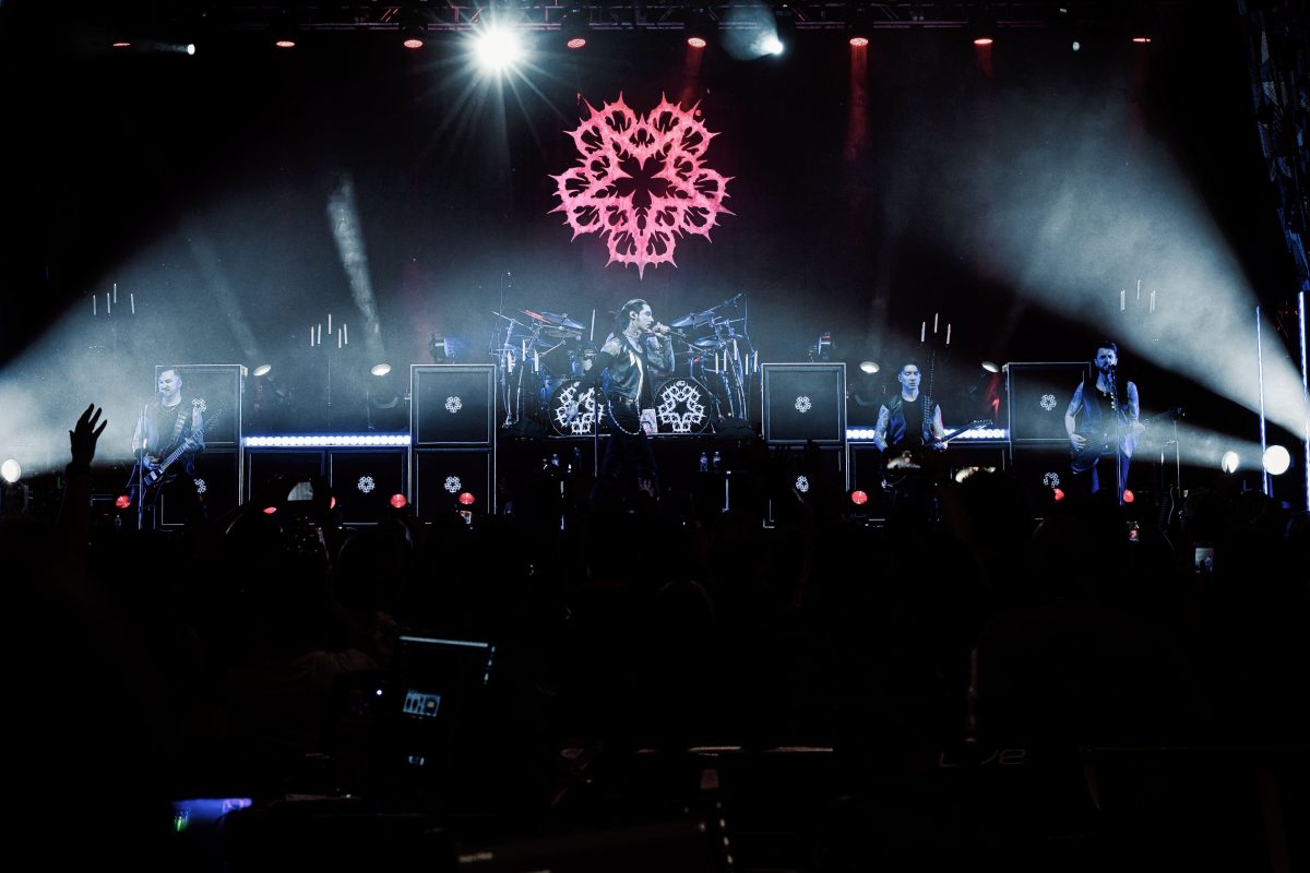 Black Veil Brides North American Tour 2026 live at The House of Blues in Dallas, Tx