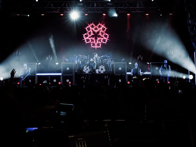 Black Veil Brides North American Tour 2026 live at The House of Blues in Dallas, Tx